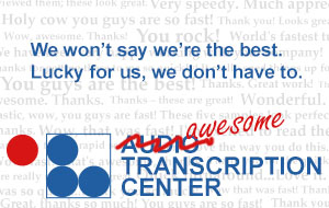 Audio Transcription Center